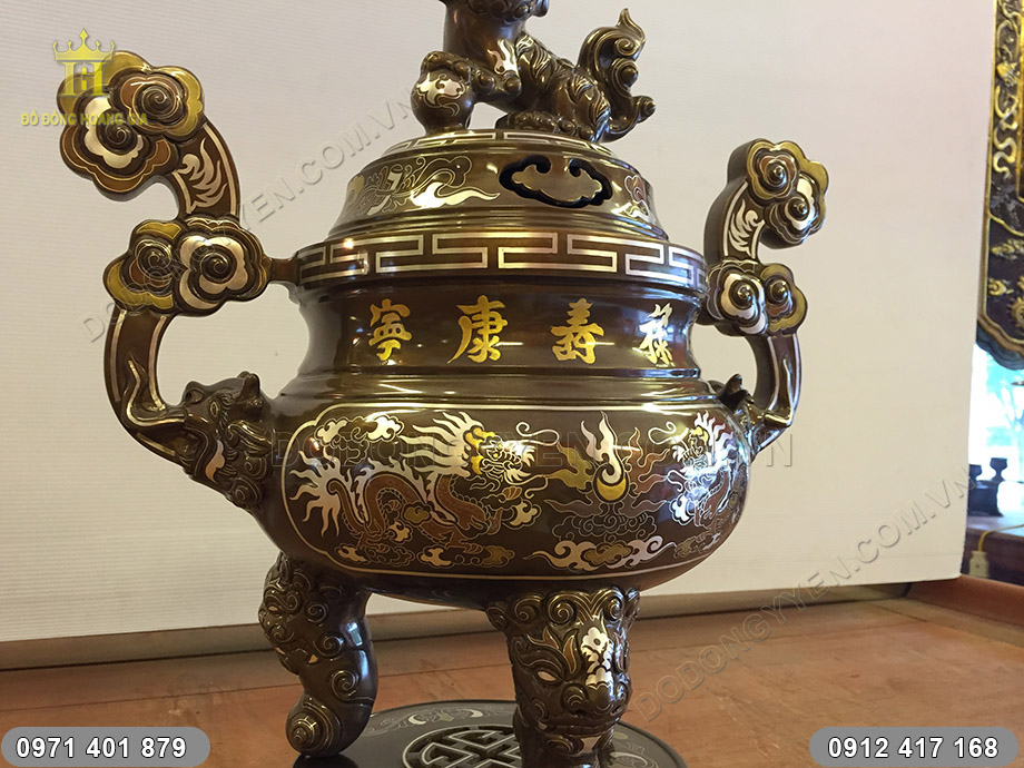 đỉnh ngũ sắc 50cm